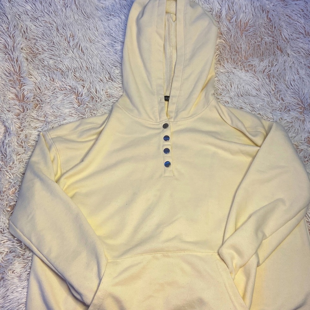 Cream,in style,oversized hoodie
